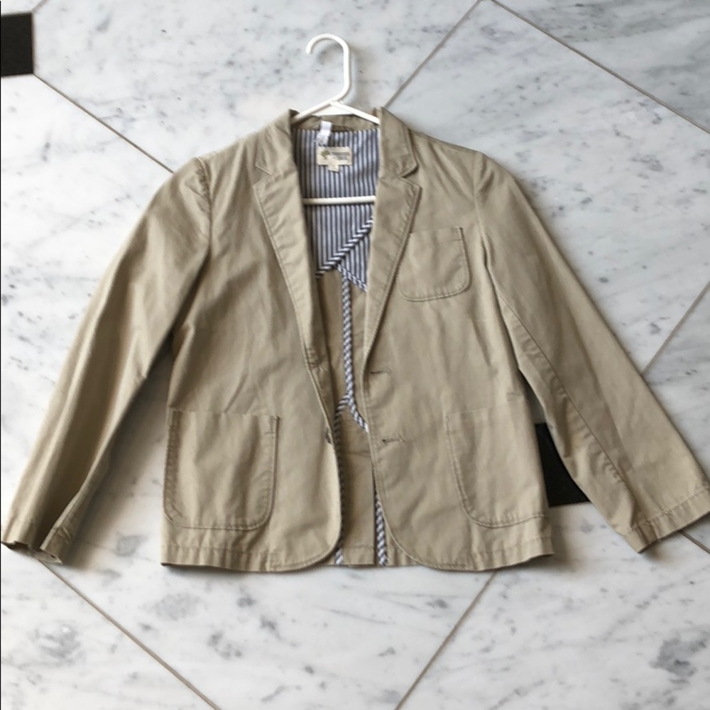 Beige Tucker +Tate Jacket